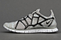 NIKE FREE ALT CLOSURE RUN (MEDIUM GREY/BLACK): 