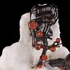双喜临门 黄民强作品-玉雕界