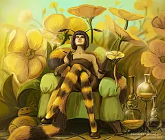 俄罗斯Alexandra Semushina概念插画作品欣赏(6) - 设计之家插画设计 #采集大赛#