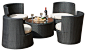 Valencia Outdoor Stacking Sushi Sofa Set contemporary-outdoor-lounge-sets