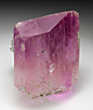 Spodumene var. Kunzite with Elbaite from Afghanistan by Dan Weinrich