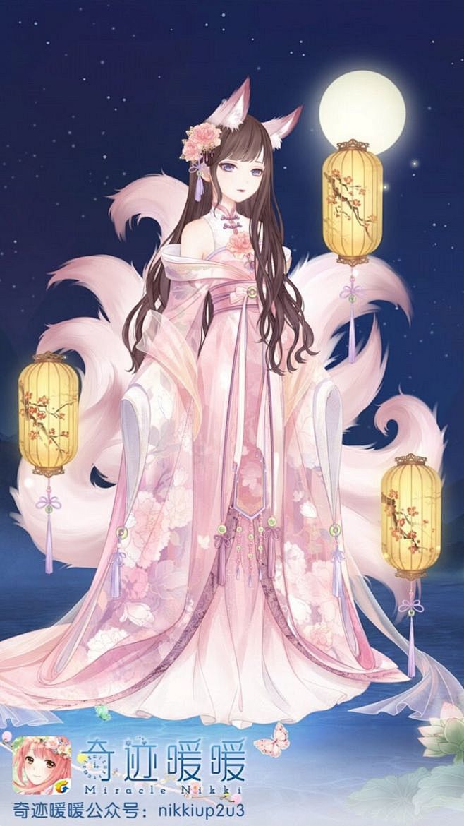 奇迹暖暖 暖暖环游世界 少女 小清新 插...
