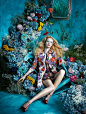 路易莎-Glamour魅力意大利2015年4月-现代时尚洛可可风格的视觉魅力---酷图编号1127629