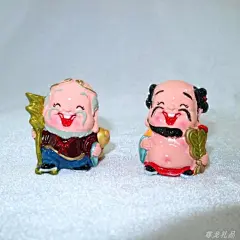 台湾Q版八仙过海可爱小玩偶摆件卡通公仔交趾陶娃景区旅游纪念品-淘宝网
