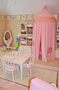 The tent is a great idea for a play room, or even just a reading nook in a kids room.
