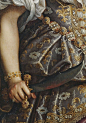 c0ssette：Fede的Galizia（1578至1630年）朱迪与Holoferness，细节的头。
