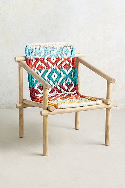 Diamond-Weave Chair