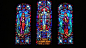 【教堂琉璃花窗（stained glass）】