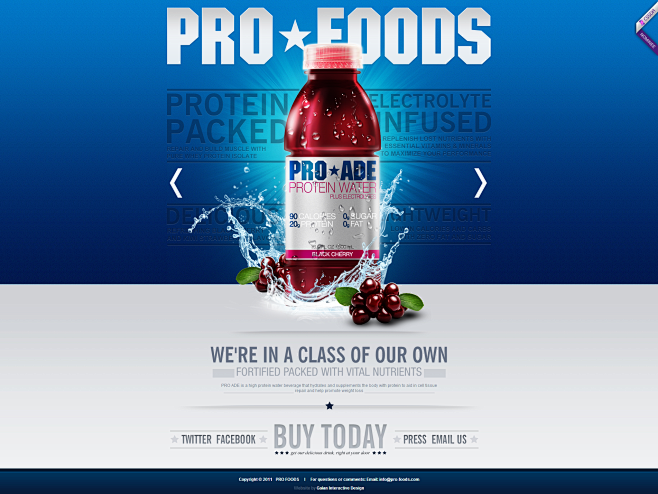 PRO FOODS, PRO ADE, ...