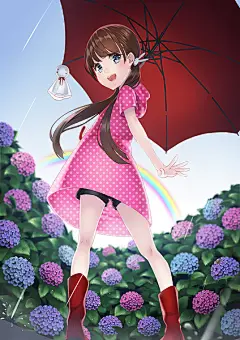 【动漫女孩动漫绘画系列图集下载】萝莉Q版古风美女姐妹/女仆少女漫画