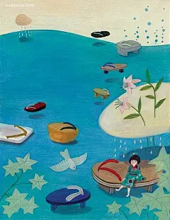 Choi Eun Young 儿童插画欣赏 韩国 简约 家庭插画 可爱 儿童插画 书籍插画 