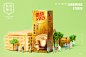 一起来喝维他港式奶茶_缩微摄影_小人国摄影_创意摄影