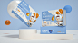 Brand Package IP design IP设计 Packaging tissue tissue packaging 产品包装 品牌包装 婴童包装 纸巾包装设计
