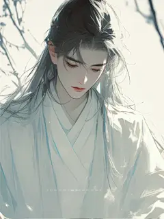无事绊心弦，所念皆如愿 #治愈系插画 #灵感 #头像 #保持更新 #壁纸#古风#古风头像#古风男#AI绘画 - 小红书