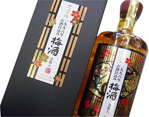 沢の鶴1996年古酒仕込み梅酒金箔入り720ml
