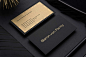 Hard Suede Business Cards | RockDesign Luxury Business Card Printing