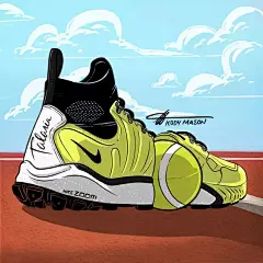 球鞋 插画 耐克 阿迪达第 匡威