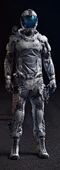 Col. Rigel (Lightweight EVA suit) Full Suit