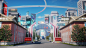 3D car CGI countdown metaverse motion graphics 