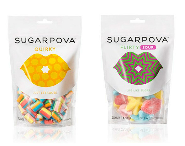 Sugarpova糖果品牌形象包装设计