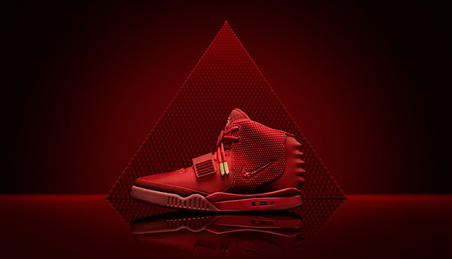 Nike - Yeezy II "Red...