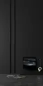 Minimal/Noir : High vertical walls are like a canvas painted by the light with gradient monochromatic tones. Tribute to all that is dark! Inspired by VIPP