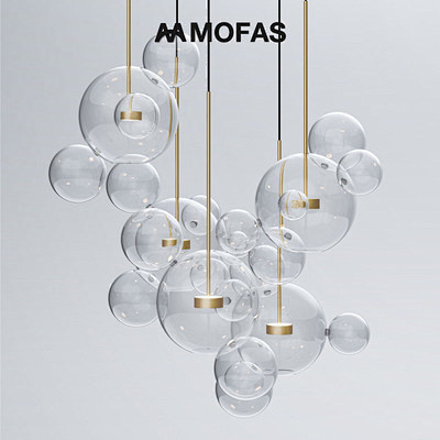 MOFAS后现代北欧轻奢简约客厅餐厅吧台...
