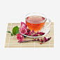 玫瑰花茶免抠png素材_新图网ixintu.com