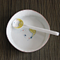【雅集堂】全手工制可爱小盘子餐具小果盘茶点碟 小熊星星和粉鸟 原创 设计 新款 2013