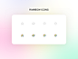 Rainbow tabbar icons motion rainbow tabbar tab icon