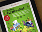 Dribbble - Esquire-stock Music Festival Map on iPad by Rod Hunt