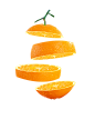橘子切片

