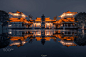 Temple Like On Water by li wulei on 500px