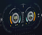 bmw hud/ui dseign by henny : bmw i8 hud ui design