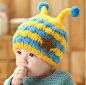 秋冬新款帽子 儿童毛线帽宝宝雷锋帽 婴儿护耳帽加绒保暖毛绒帽-淘宝网