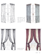 ✿《窗帘设计手册》手绘 (65)