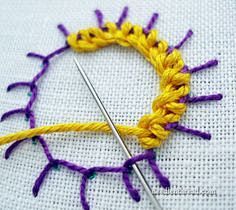 Hand Embroidery Stit...