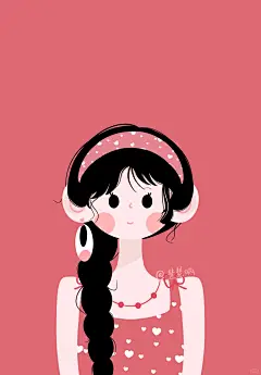 iPad绘画｜新手临摹Day2｜扁平插画（2/100） ：procreate 第2张✅ 临摹自@Yve手绘 #头像插画 #平板画画 #插画头像 #绘画头像 #扁平风插画 #新手学画画 #插画临摹 #手绘头像 #小白学画画 #IPAD手绘挑战 #简笔头像 #procreat #procreate绘画 #挑战坚持画画 #打卡画画 #临摹打卡 - 小红书