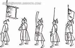 小人仪仗队韩国矢量人物漫画AI|绘画设计|角色|卡通人物|卡通人物图片|漫画人物|人物插画|人物素材|人物图片|矢量人物|矢量图|手绘人物|水彩