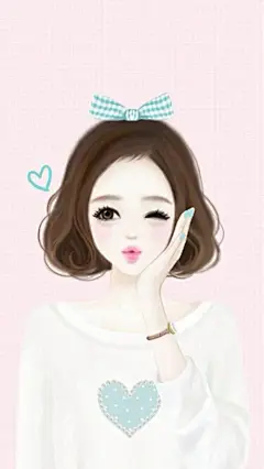 girl. iphone 壁纸 锁屏 微信 背景 平铺