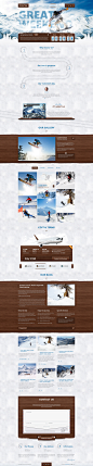 Snow Tour - Responsive Winter Travel Landing Page