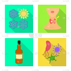 皮肤病学,内分泌系统,人类腺体,甲状腺,人,冬天,冻结的,生病,收集