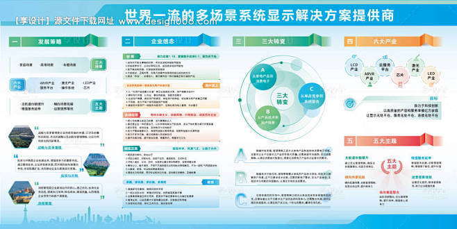 源文件下载【企业文化墙背景板】编号：67...