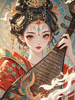 月夜啸声AI试验-古风女