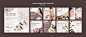 Make-up concept social media post template Premium Psd