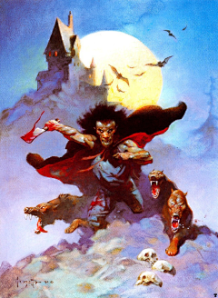 食梦小妖采集到frank_frazetta