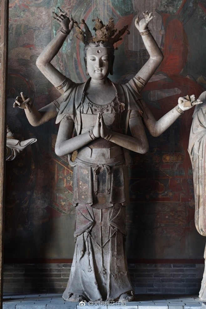 善化寺二十诸天里的俊男美女 ​​​​