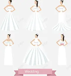 手绘婚纱礼服合集