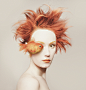 Animeyed (Self-Portraits) : Photographer, Model, Retoucher: Flora Borsi