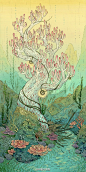 #插画秀#幻想世界丨Nicole Gustafsson